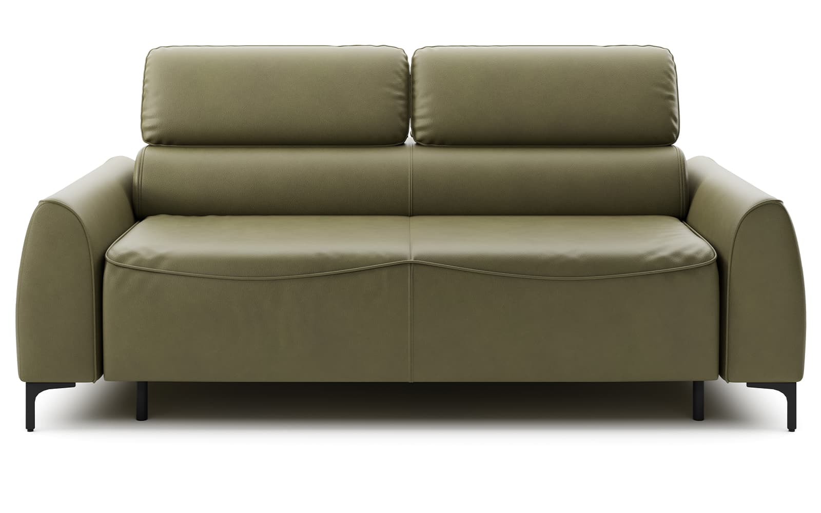Canapea Monza, Extensibila, 208×101×82–96 cm din lemn masiv