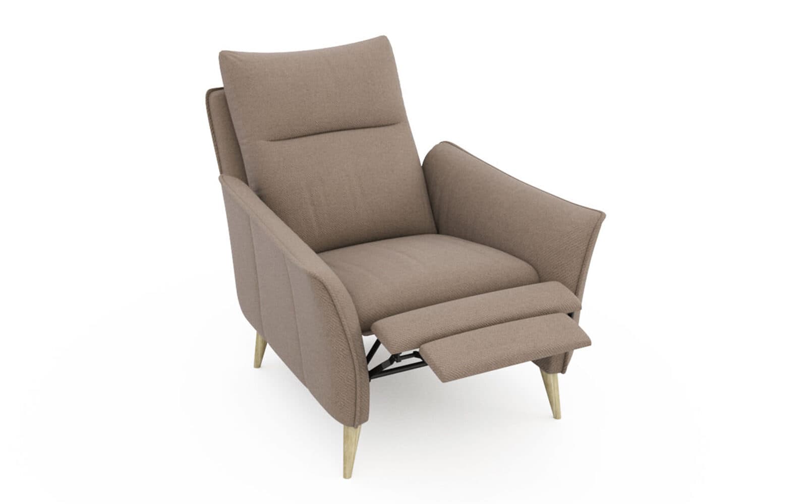 Fotoliu INES cu recliner, 84×111×89 cm