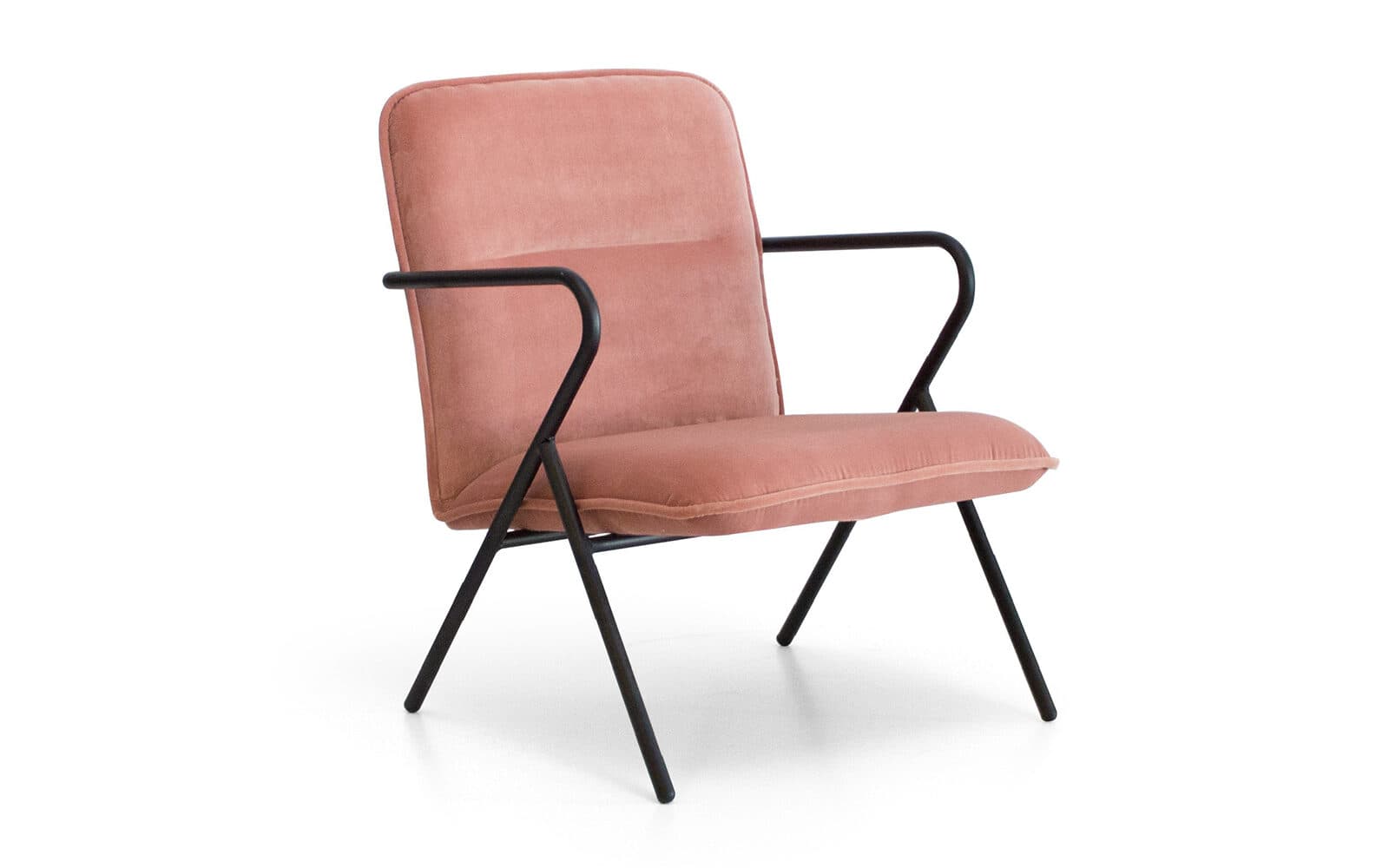 Fotoliu Sixty, Cadru Metalic și Lemn Masiv, Design Modern, Personalizabil