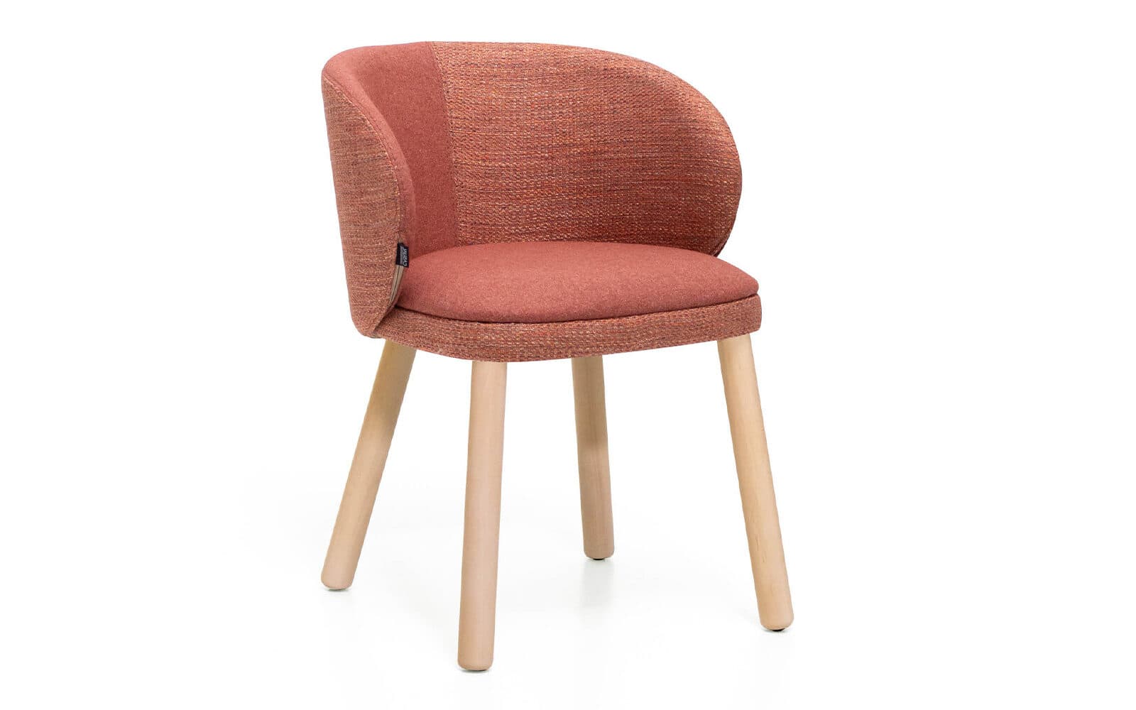 Scaun Bar Koko Basic PG Madera, Lemn Masiv de Fag cu Spătar Curbat, Personalizabil