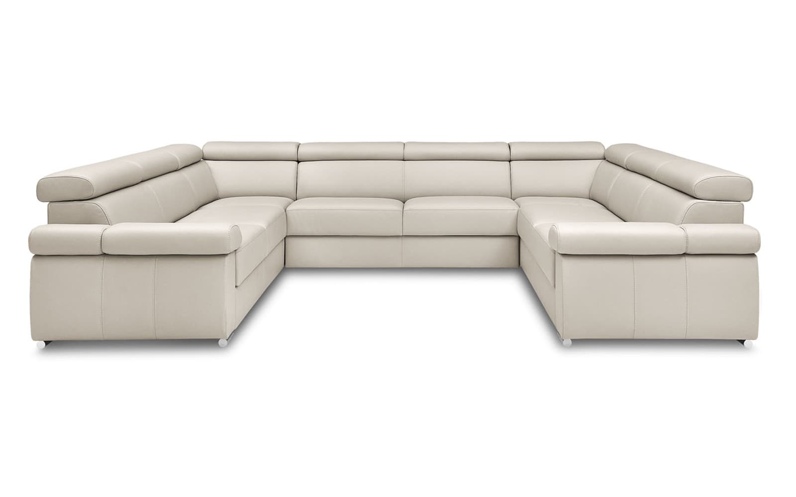 Colțar ZOOM cu spațiu de depozitare, 333×91×261 cm din lemn masiv
