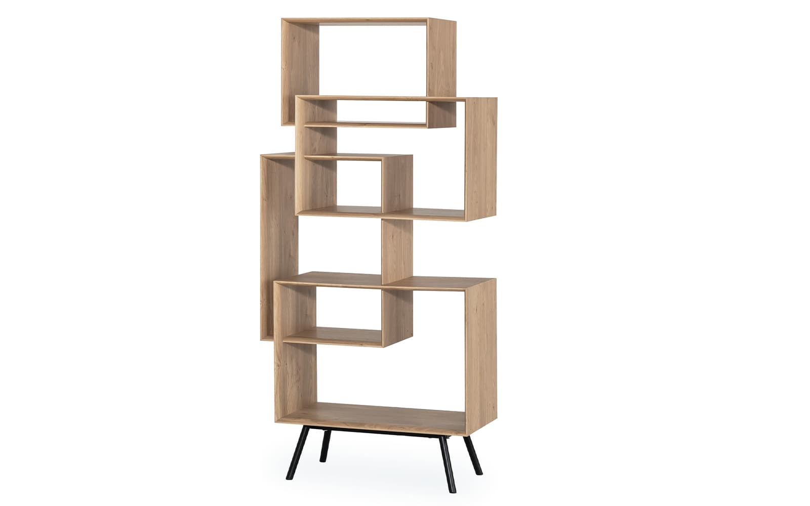 Bibliotecă KUADRAT – design modern cu structură geometrică