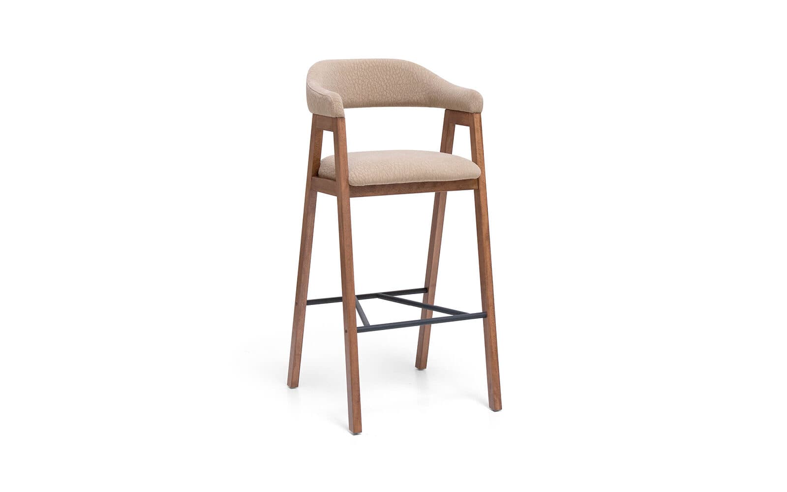 Scaun Bar Vee, Lemn Masiv, Personalizabil