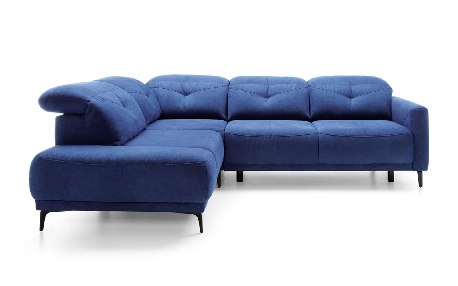 Colțar extensibil SANDRA, 265×82/104×210 cm din lemn masiv
