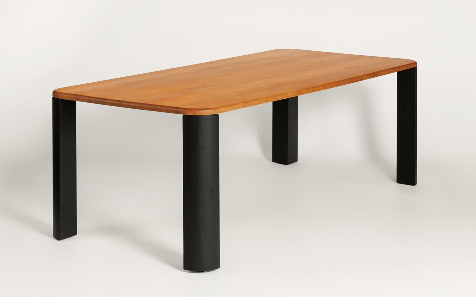 Masă dining, 220×100×74 cm din lemn masiv