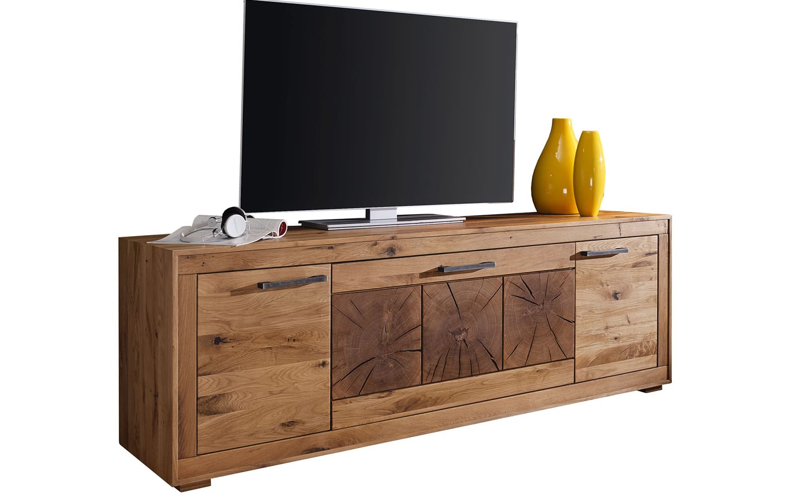 Comodă TV Rustic Home din lemn masiv