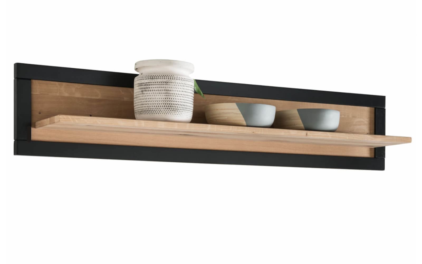 Raft suspendat Urban Loft, 120 / 170 cm din lemn masiv