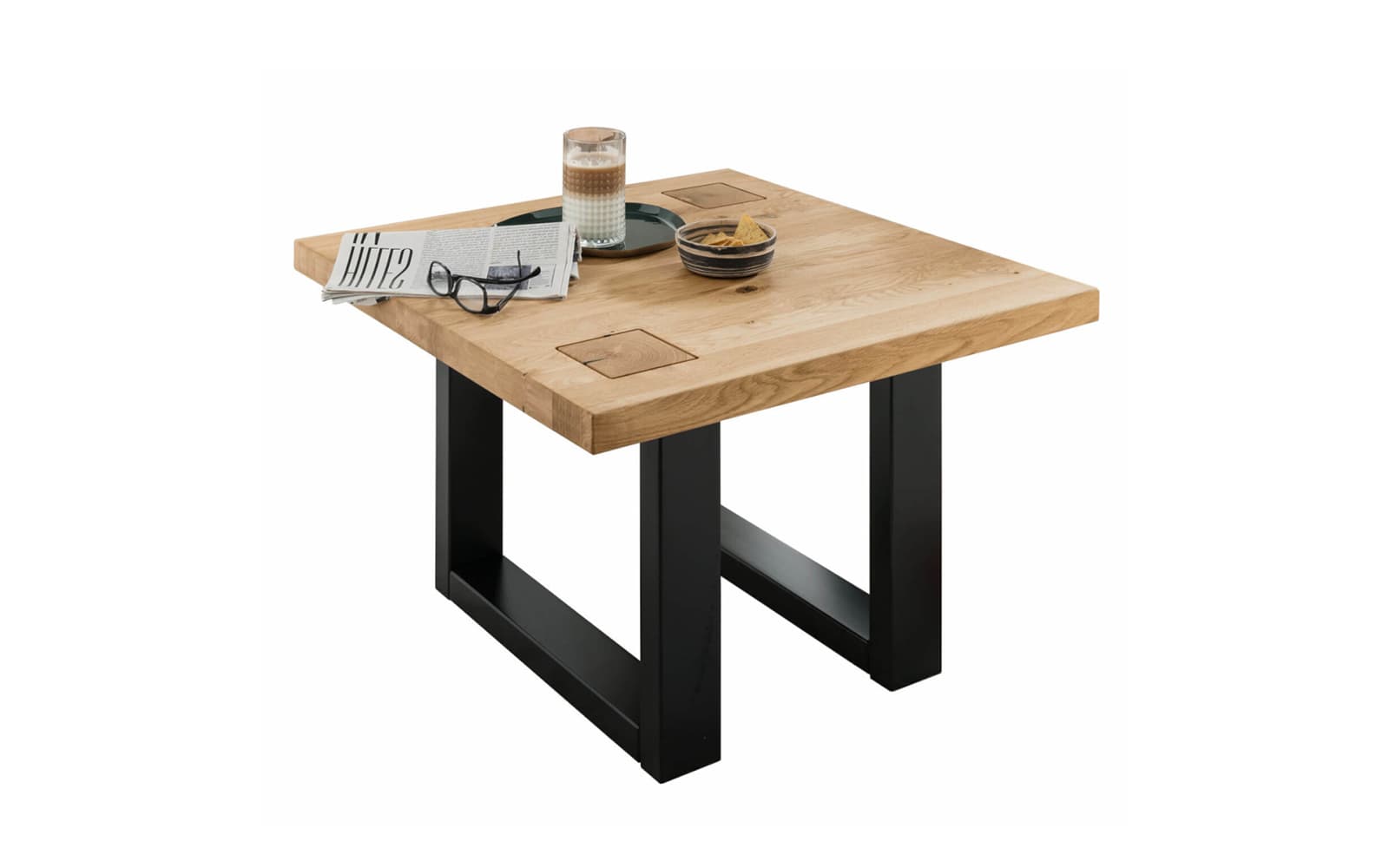 Măsuță de cafea Nero, 70×70×45 cm