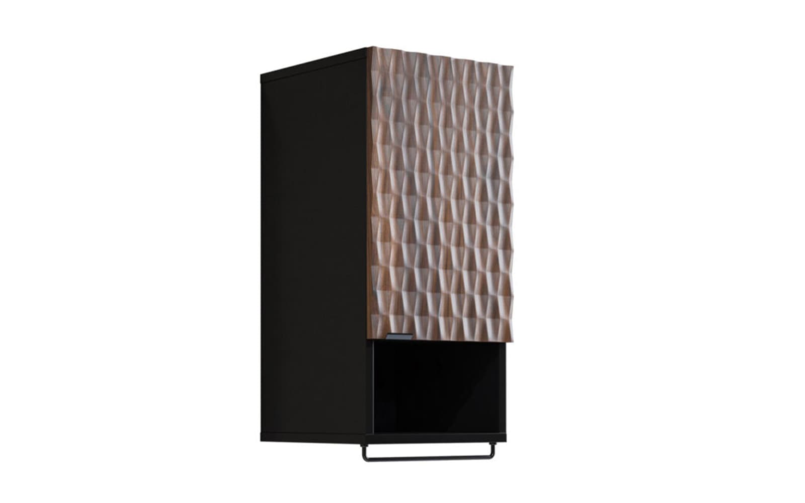 Dulap baie Enzaro, 81×33×35 cm din lemn masiv