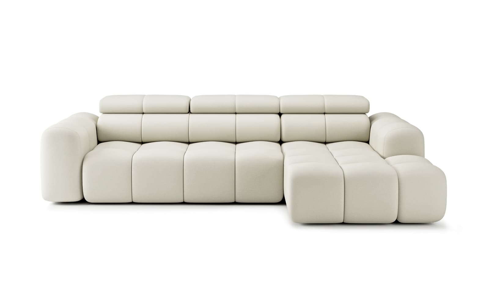 Colțar Bliss cu extensie electrică, 289×113 cm din lemn masiv
