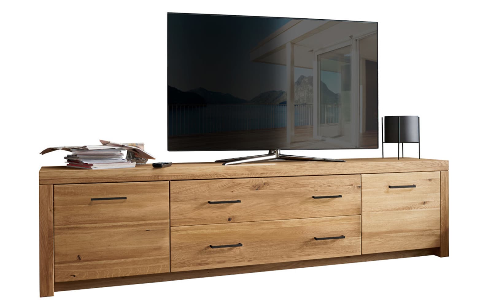 Comodă TV Toscana, 223×56×40 cm