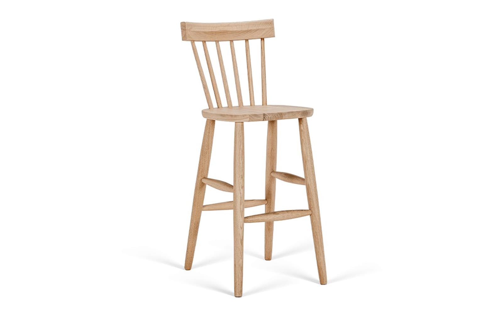 Scaun bar Heritage Oslo, 41×50×101 cm din lemn masiv