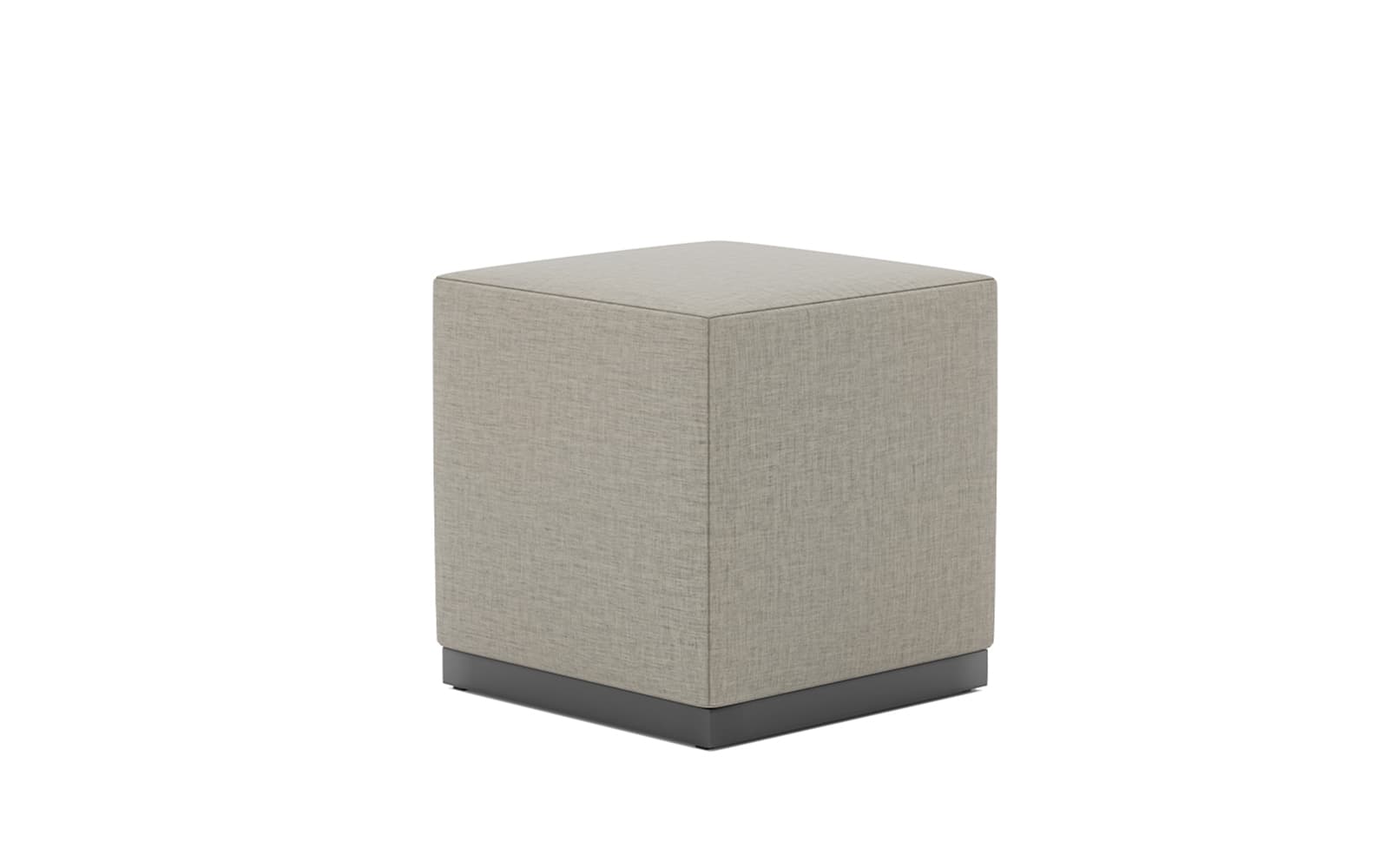 Puf Swon, 42×42×45 cm din lemn masiv