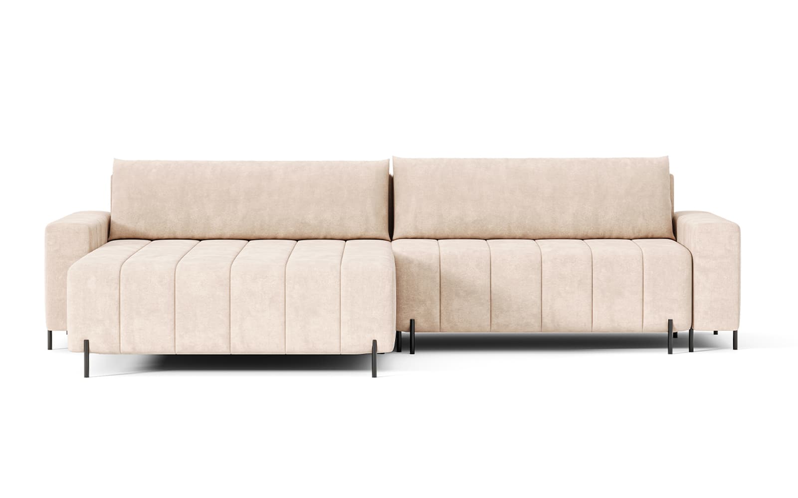 Canapea extensibilă Fierro, 295×182 cm din lemn masiv
