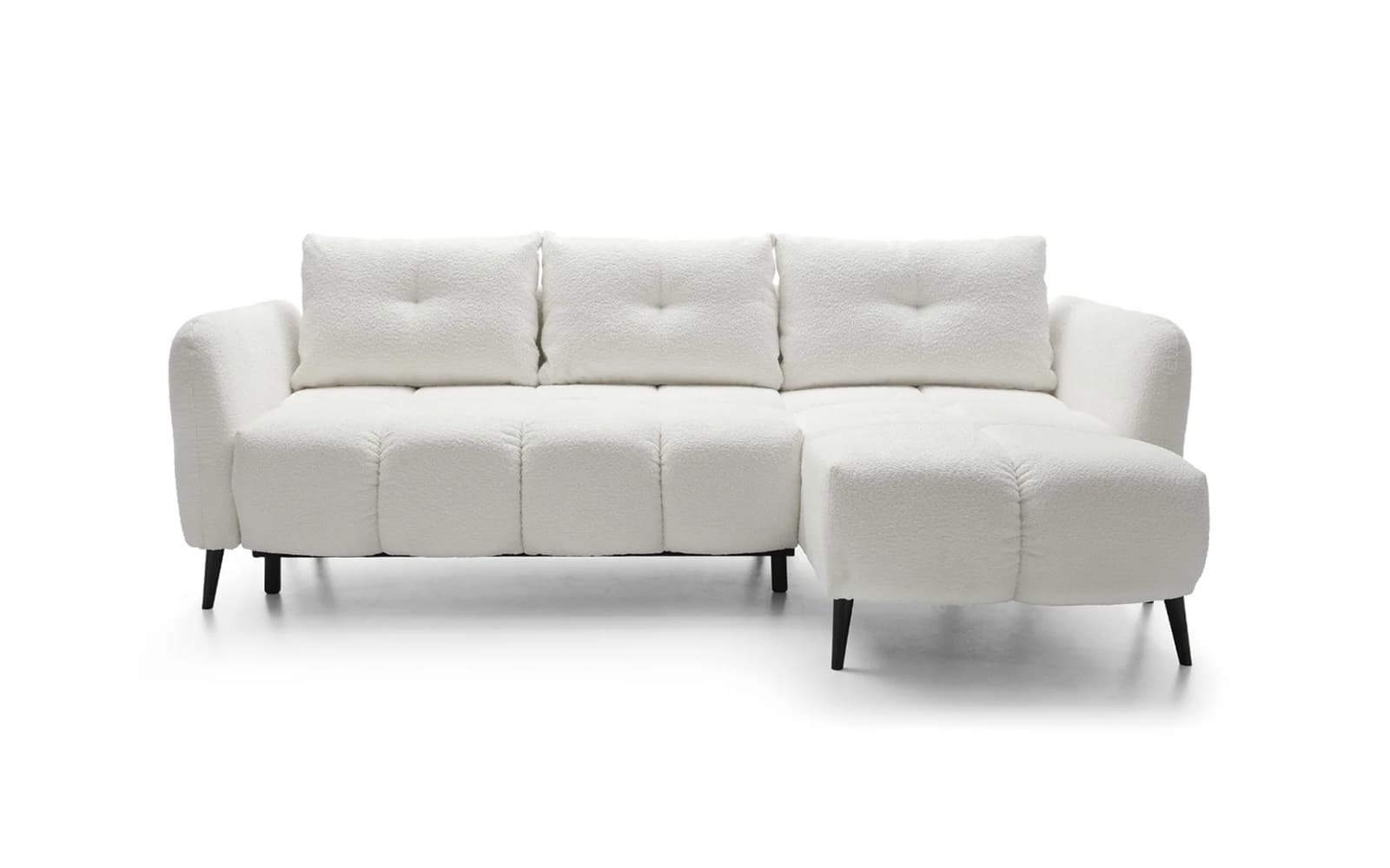 Colțar Apollo,extensibil, 250x150x90 cm din lemn masiv