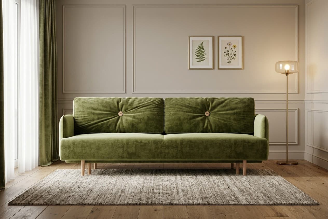 Canapea Extensibila Rosetti, 191x92x80cm
