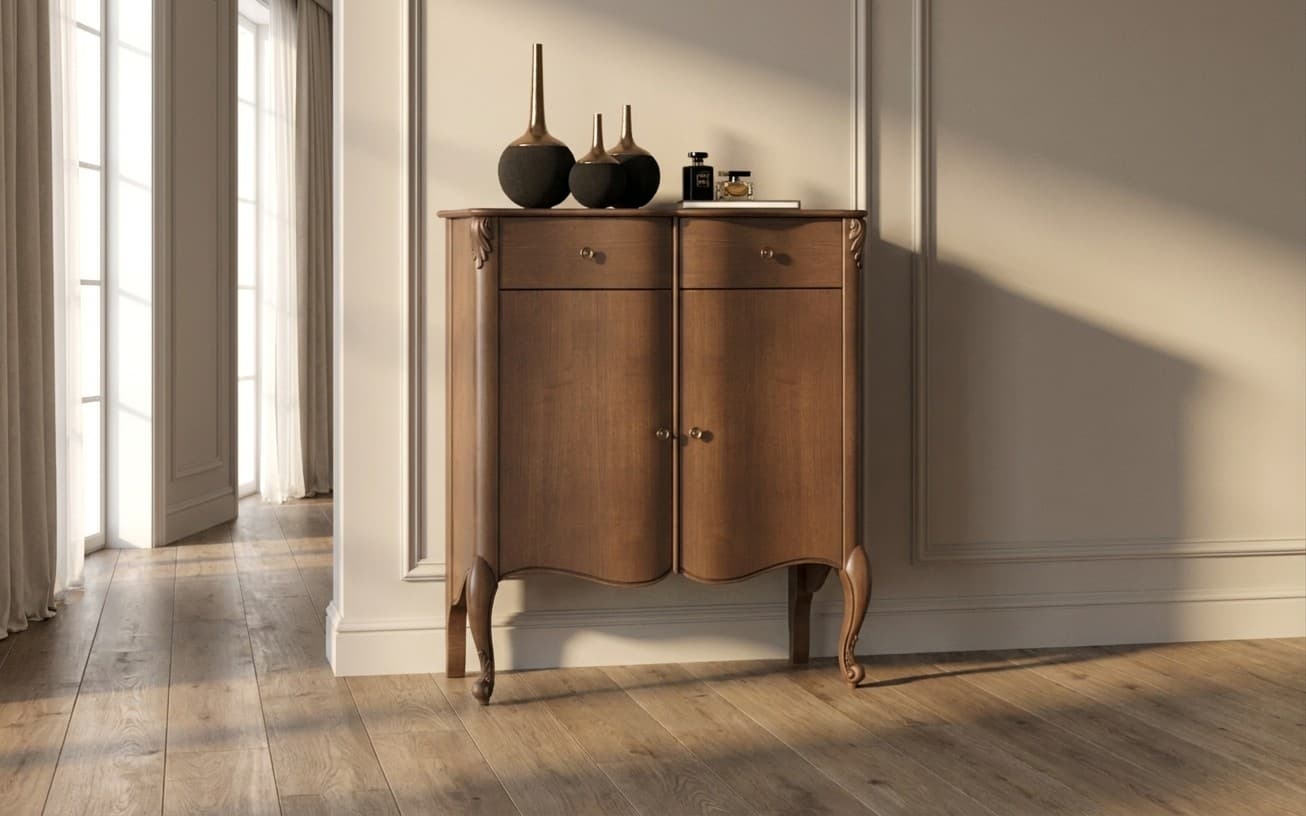 Comodă înaltă Celisea, 101×49×118 cm