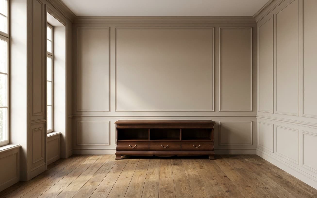 Comodă TV Harper, 159x46x57cm, Nuc