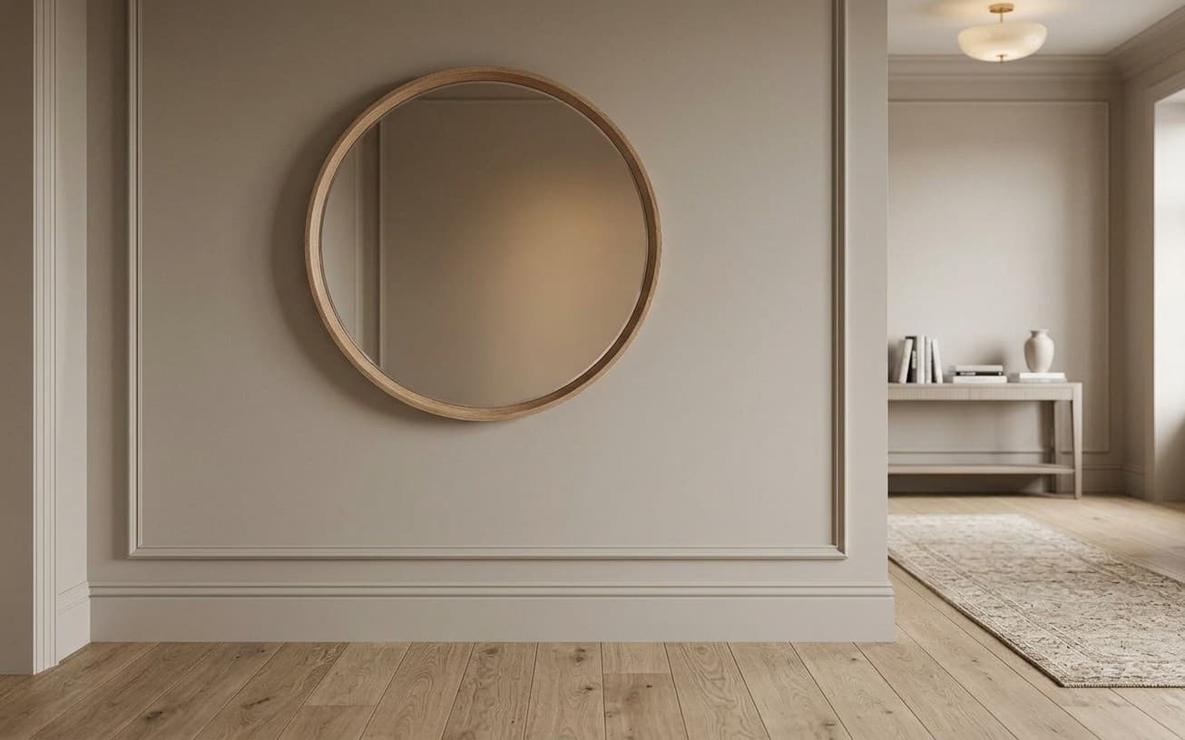 Oglinda Brooklyn, Lemn Masiv, 110cm