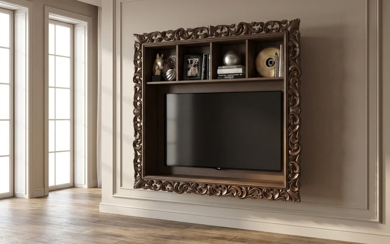 Set Living Celisea, Lemn Masiv, 160 x 30 x 145 cm