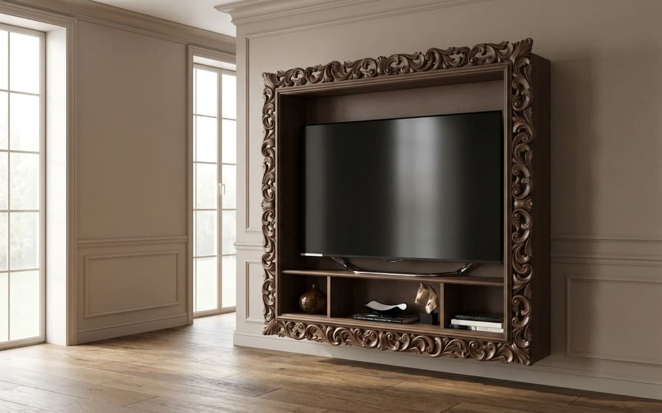 Set Living Celisea, Lemn Masiv, 160 x 30 x 145 cm
