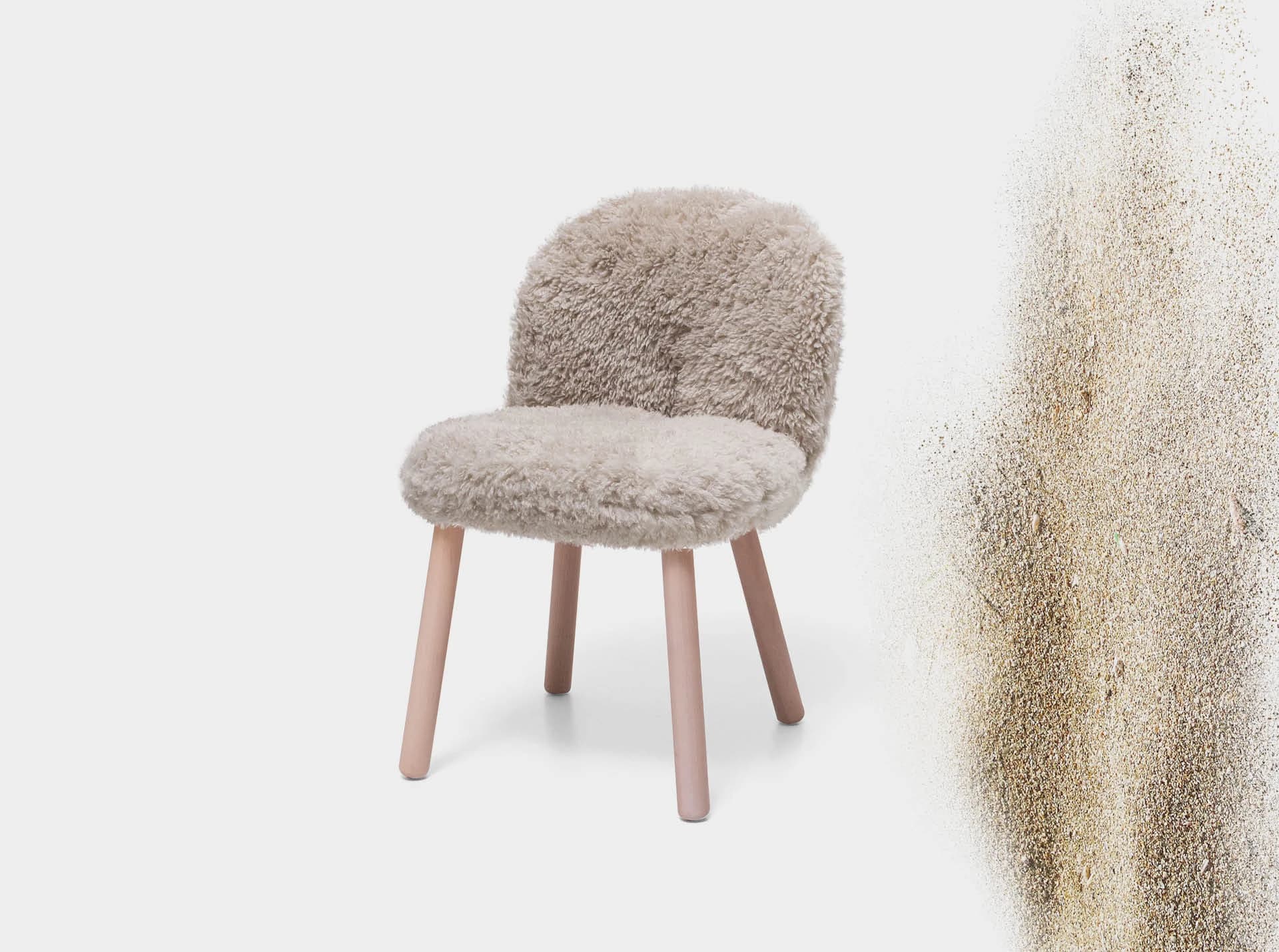Scaun Sheep, Lemn Masiv de Fag, Personalizabil