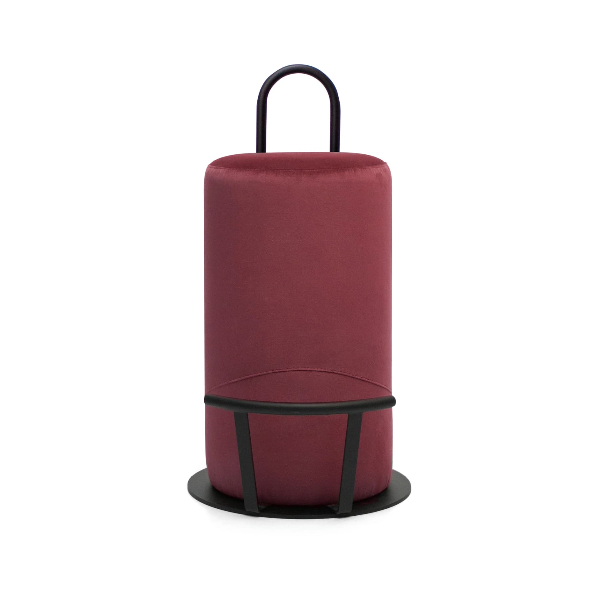 Scaun Bar Horn, Tapițat Integral, Personalizabil din lemn masiv