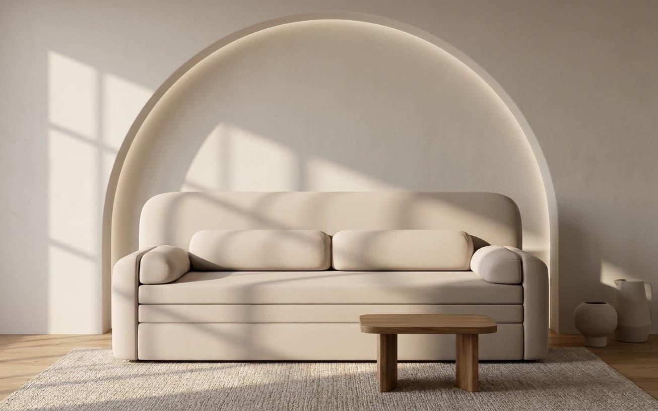 Canapea extensibilă Elioss, 236×89×87 cm, Personalizabilă