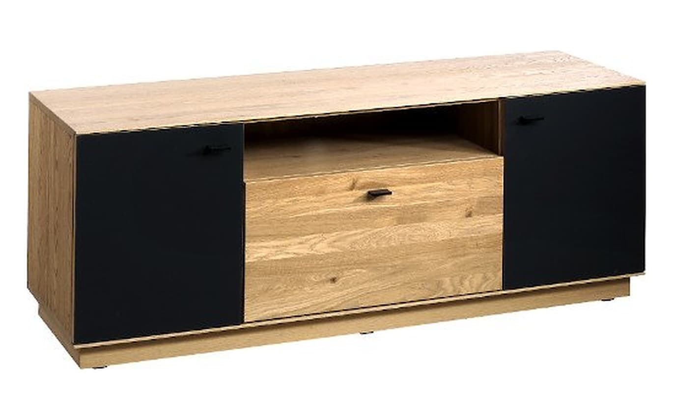 Comodă TV Modena, Stejar Masiv, 148x45x55 cm