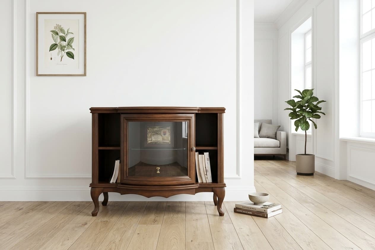 Comodă TV Weston II, Lemn Masiv, 101 x 62 x 79 cm