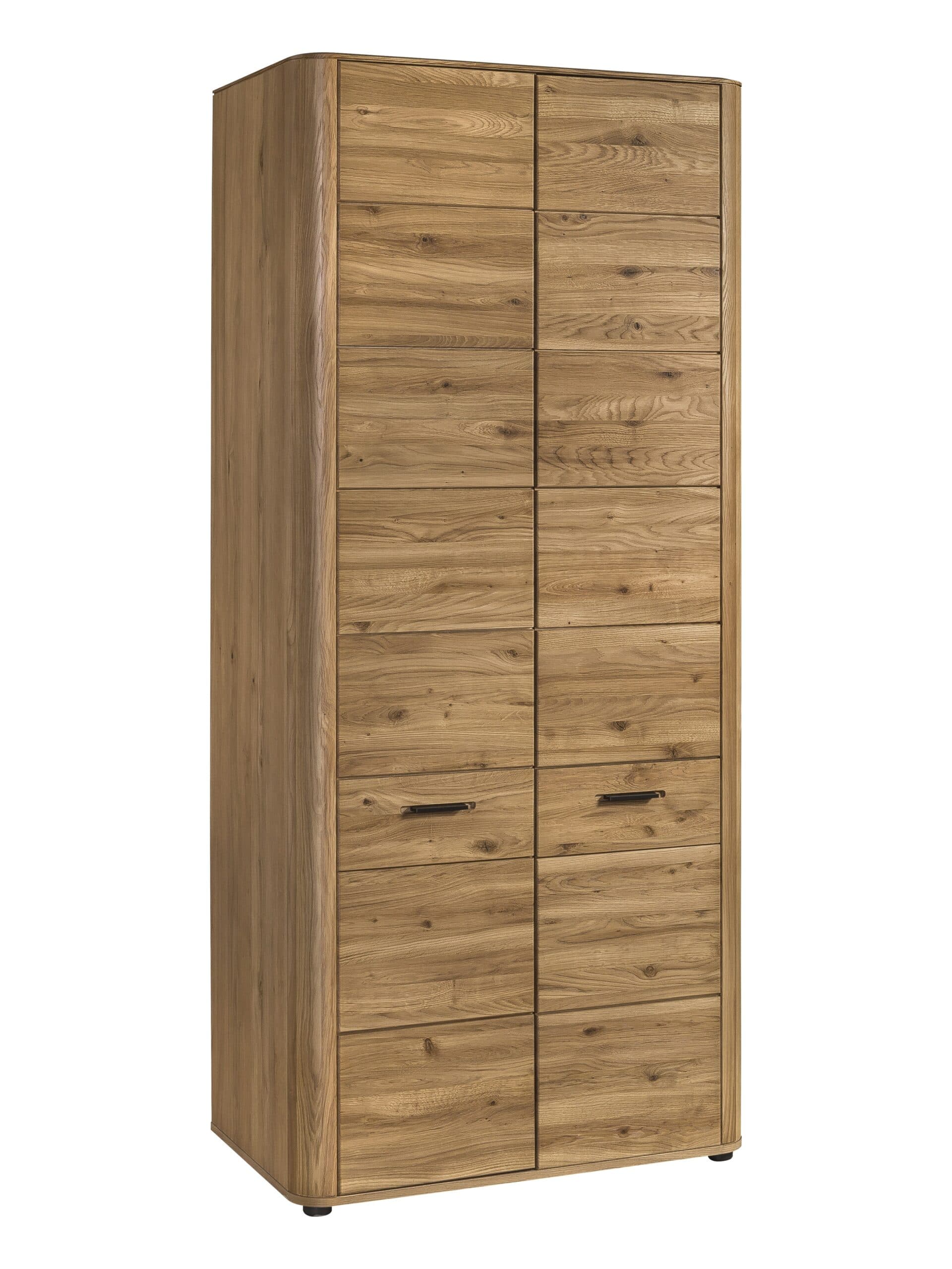 Dulap Lugano, Stejar Masiv, 89x55x204 cm