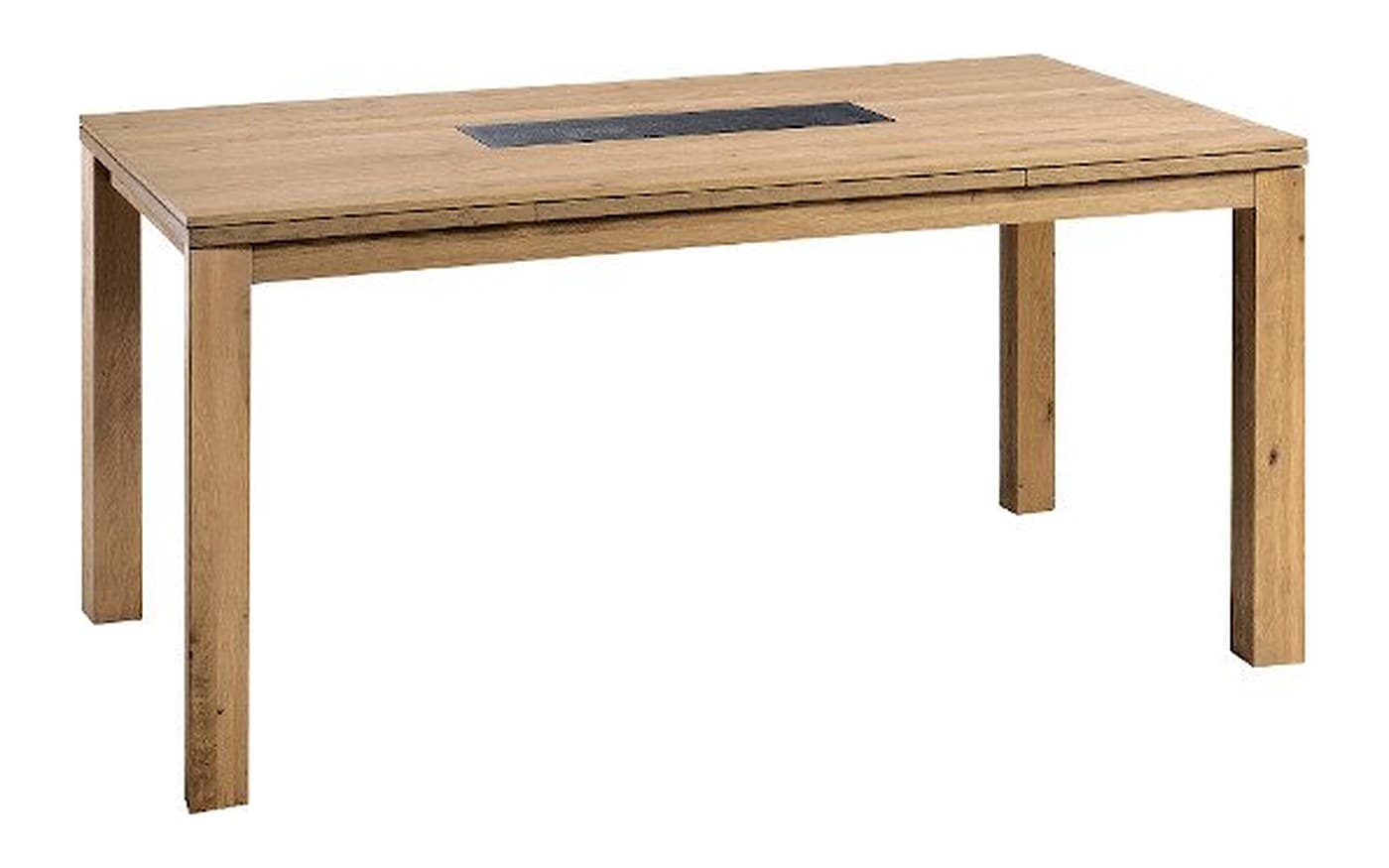 Masă Extensibilă Modena, Stejar Masiv, 160-250x90x76 cm