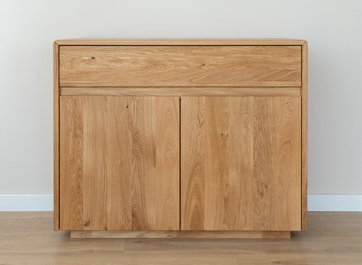 Comodă Arden II, Stejar Masiv, 105x40x85 cm